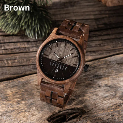 W200 Personalized Wooden Watch