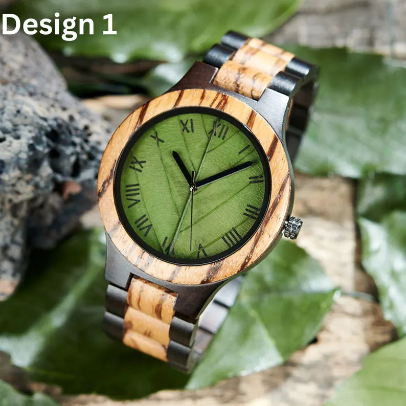 W283 Personalized Wooden Watch