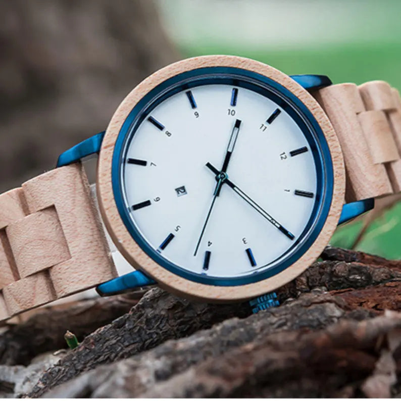 W304 Personalized Wooden Watch
