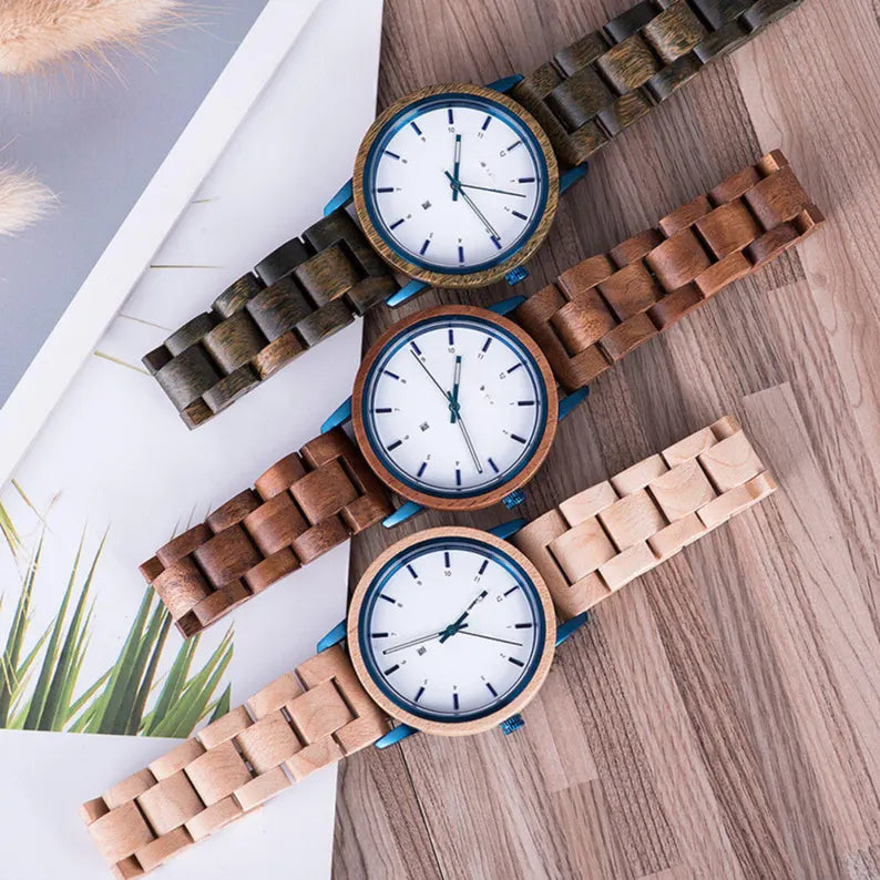 W304 Personalized Wooden Watch