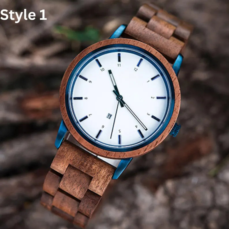 W304 Personalized Wooden Watch