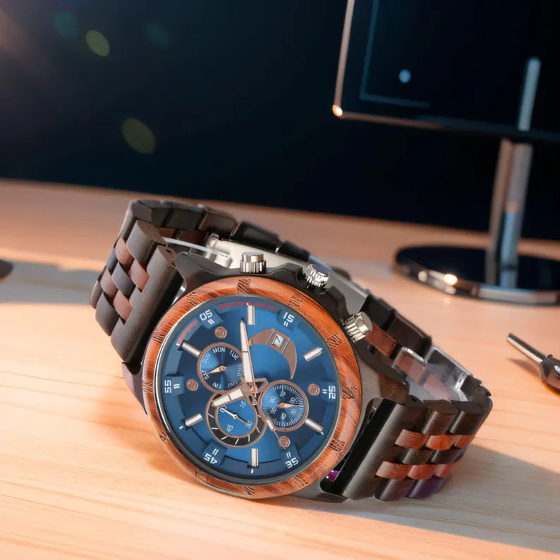 W279 Personalized Wooden Watch