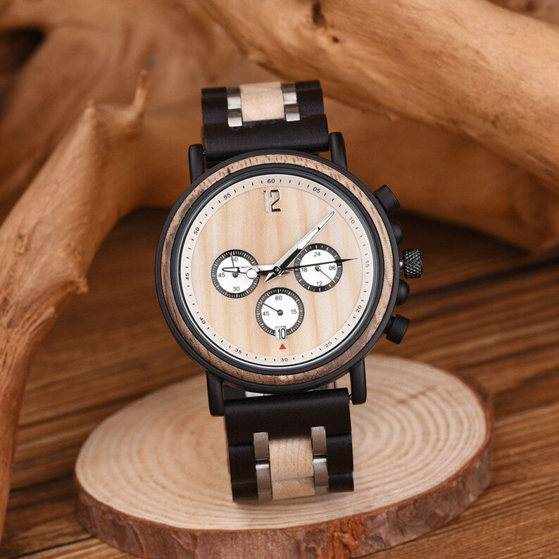 W275 Personalized Wooden Watch