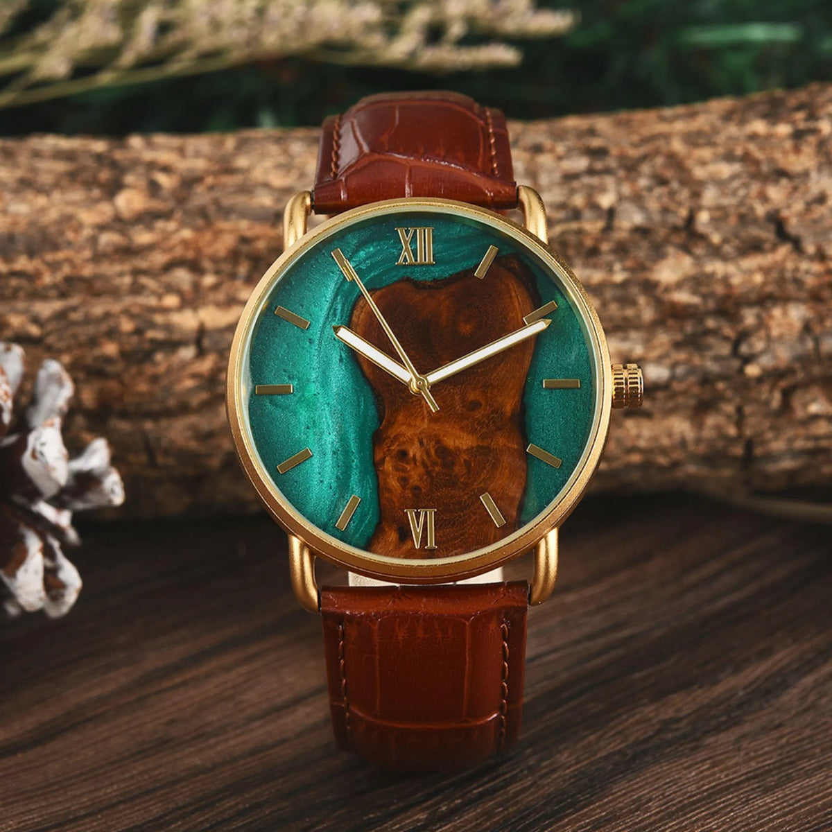 W293 Personalized Wooden Watch