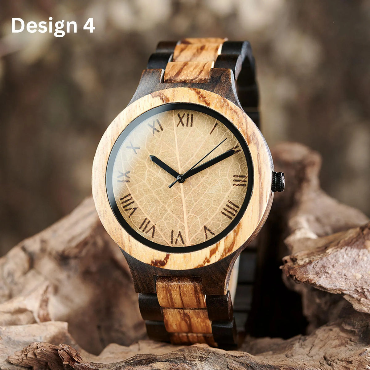 W283 Personalized Wooden Watch