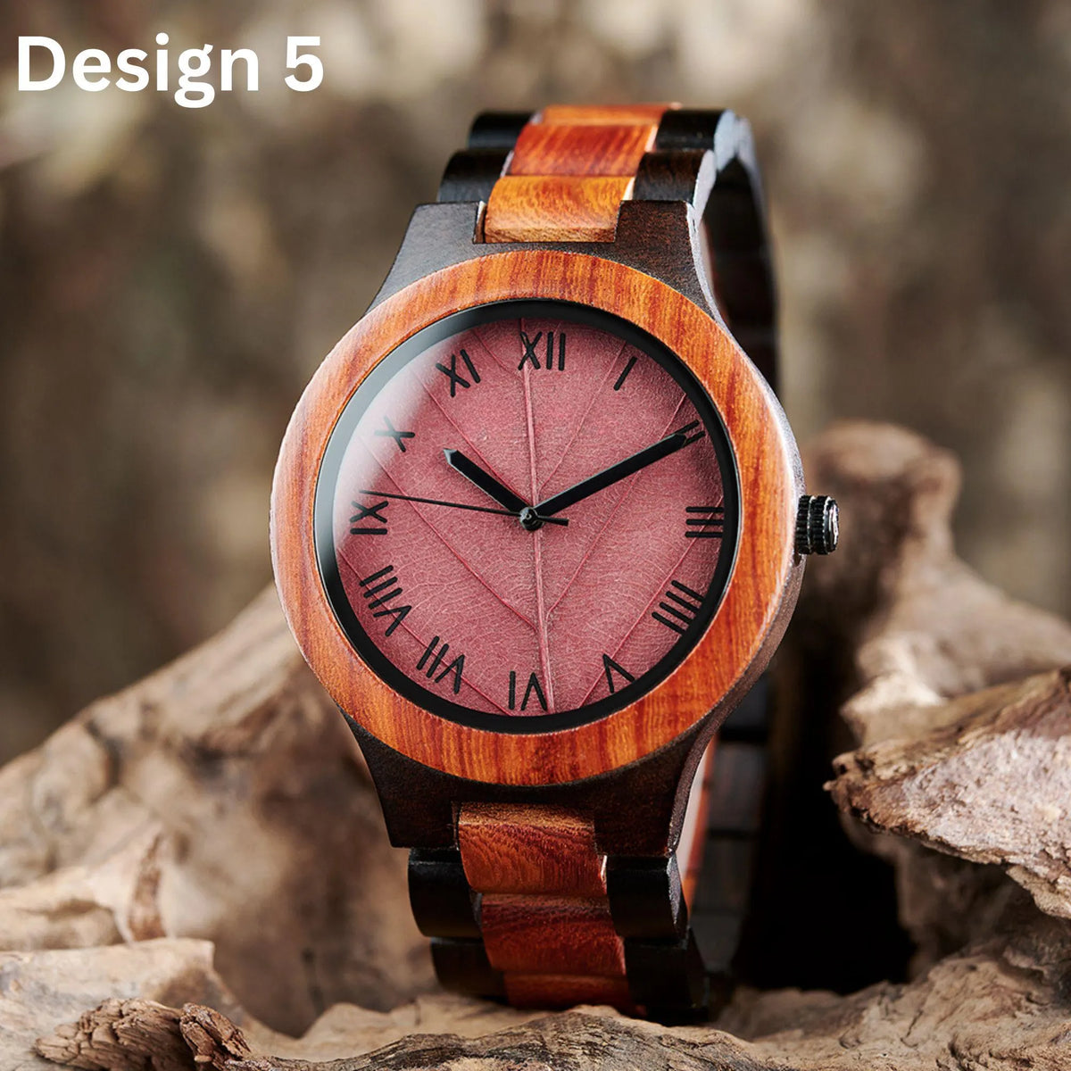 W283 Personalized Wooden Watch