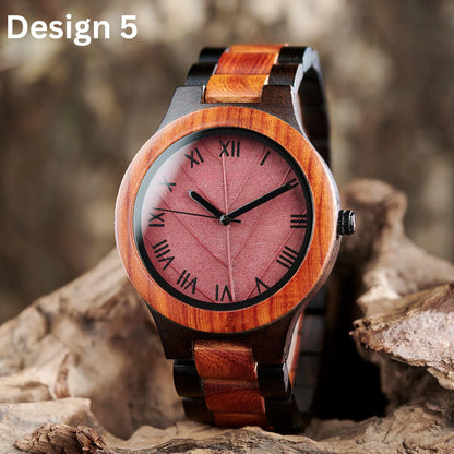 W283 Personalized Wooden Watch