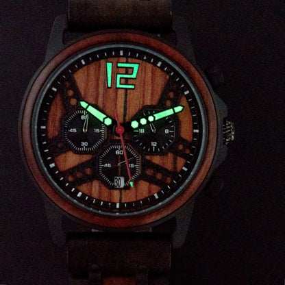 W324 Personalized Wooden Watch