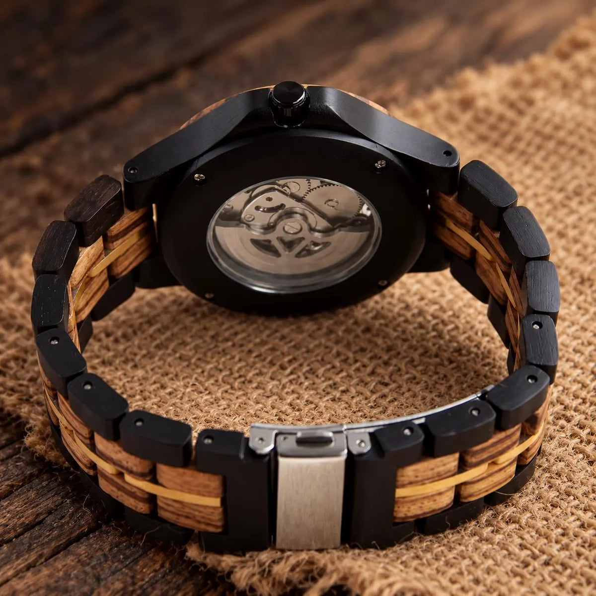 W411 Wooden Watch-Handcrafted Mechanical Watch